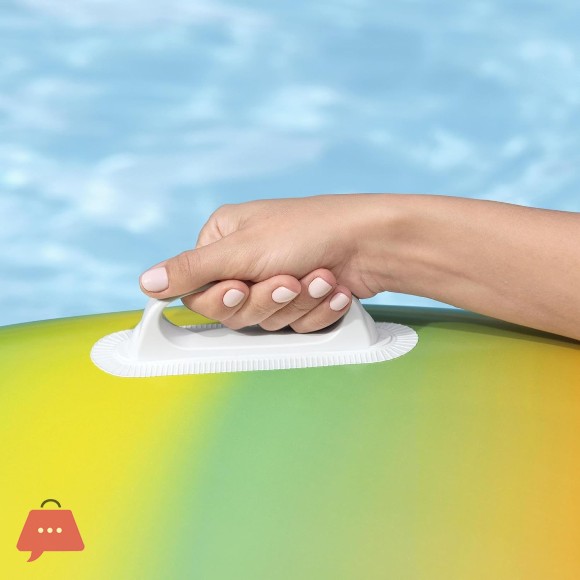 Bestway Inflatable Circle 119 cm Rainbow Swimming Ring - 36352