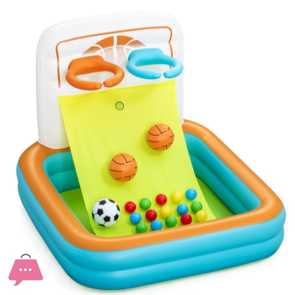 Bestway Inflatable Playground With Balls 120 x 107 x 84 cm - 52728