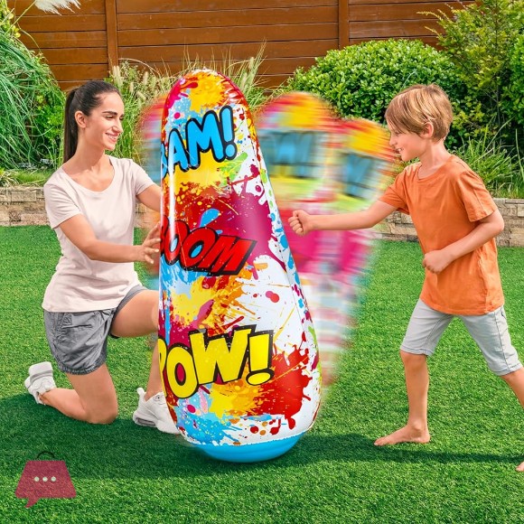 Bestway Inflatable Punching Bag Boxing Children Games Sport Toys for Boys Girls 5+ - 52630