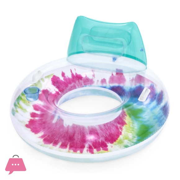 Bestway Inflatable Swimming Ring Tie Dye 118 cm - 43637