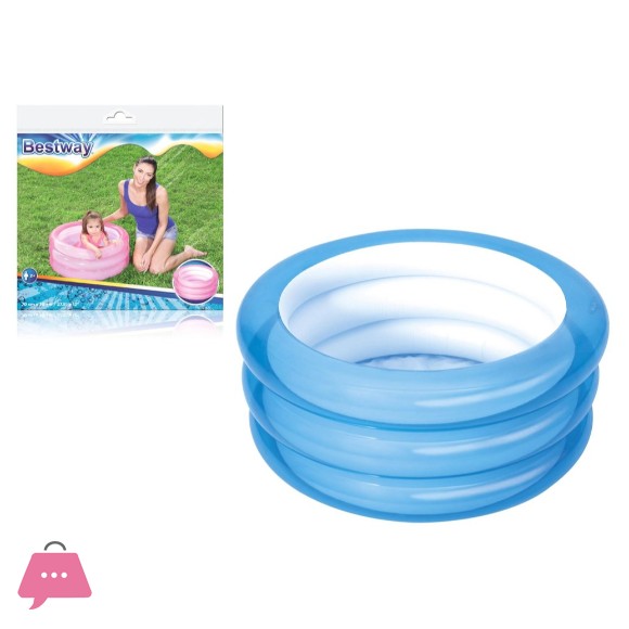 Bestway Kiddie Infant Pool Inflatable Round Bathtub Shower 70 x 30cm - 51033