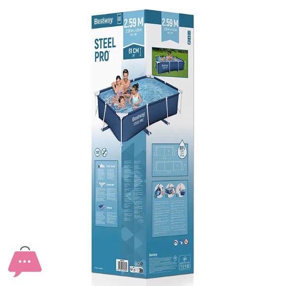 Bestway Steel Pro Splash Frame Pool-56403
