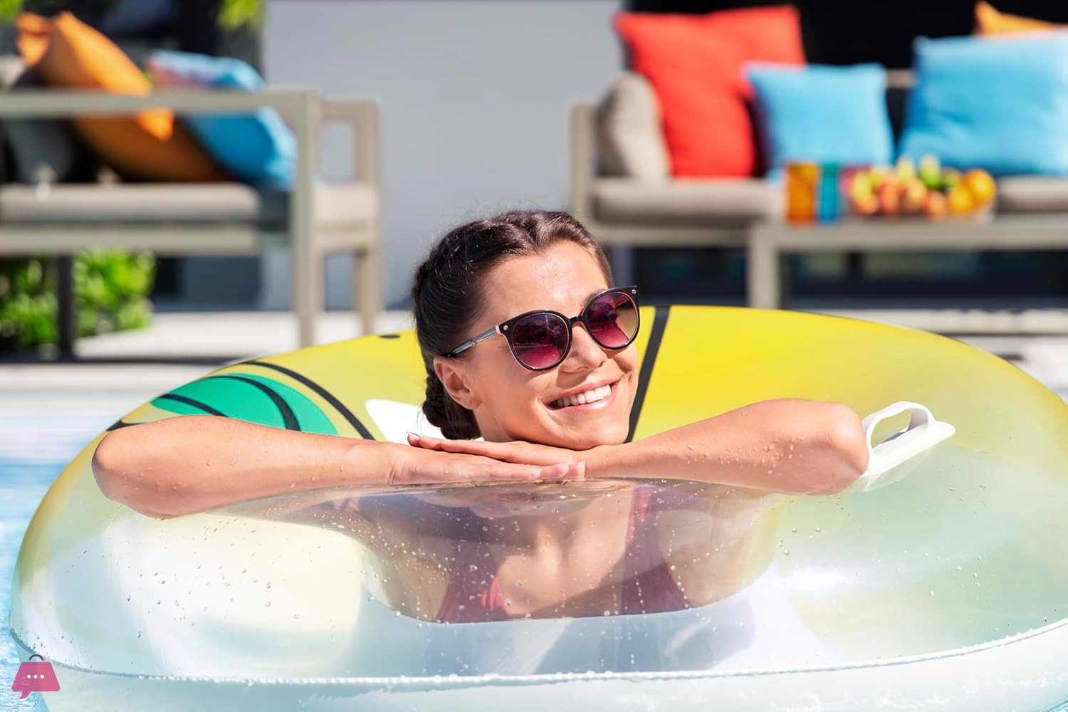 bestway-swim-ring-fresh-squeezed-lemon-swim-tube-45inch--heavy-duty-handles