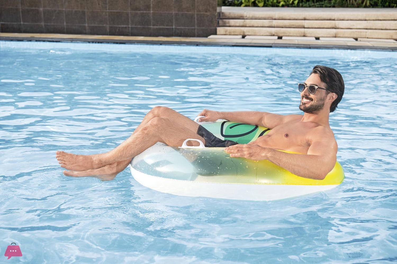 bestway-swim-ring-fresh-squeezed-lemon-swim-tube-45inch--heavy-duty-handles