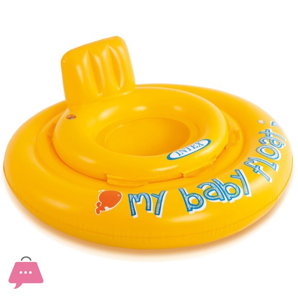 Intex Baby Floating Swimming Aid, Swim Seat 6-12 Month 27Inch - 56585