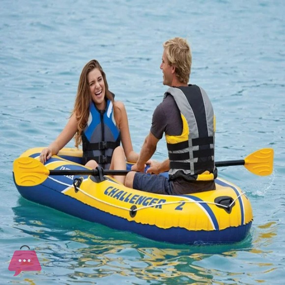 INTEX Challenger 3 InflateBoat Set for 3 Persons 255 Kg - 68370