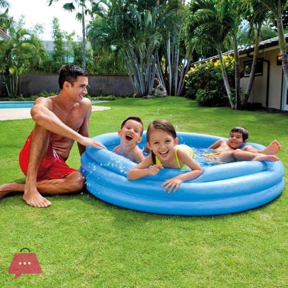 INTEX Circular Inflatable Pool Childrens Ocean Pool Of High Quality - 58 X 13 INCH - 58426