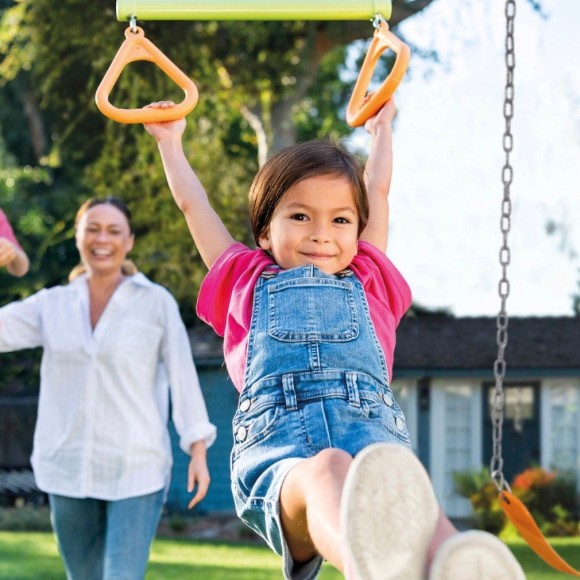 Intex Double Garden Swing with Seesaw and Gymnastic Trapeze - 44130
