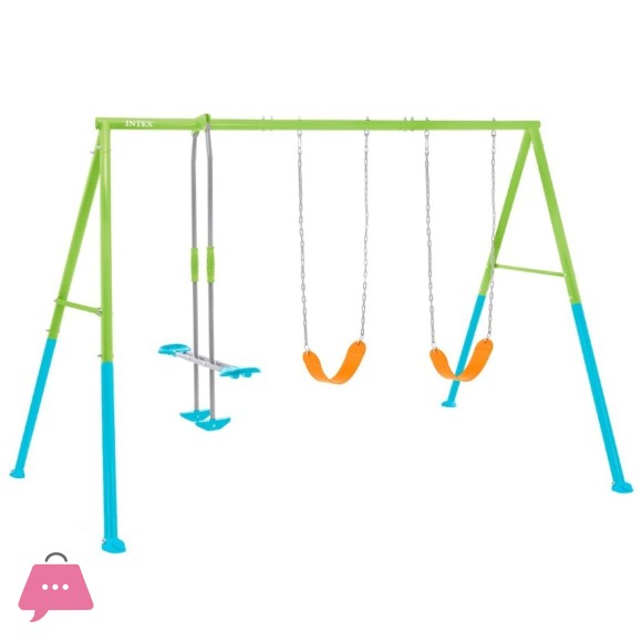 Intex Double Garden Swing with Seesaw - 44121