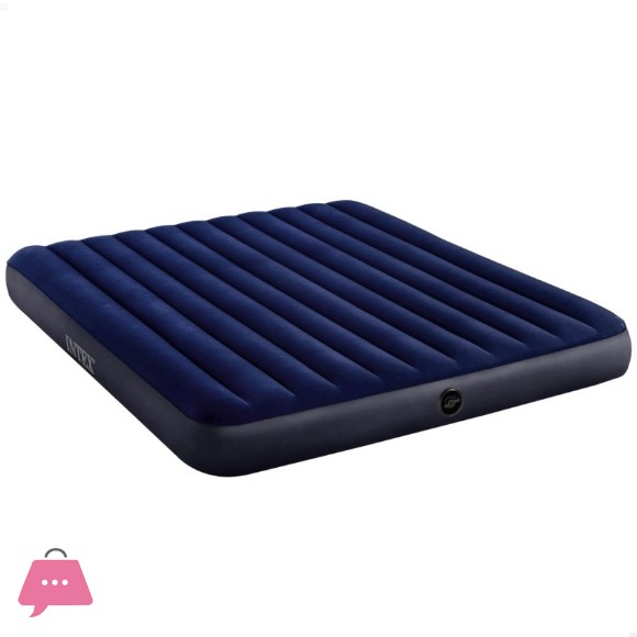 Intex Downy King Standard Classic Double Inflatable Mattress - 64755