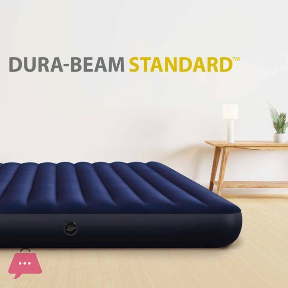 Intex Downy King Standard Classic Double Inflatable Mattress - 64755