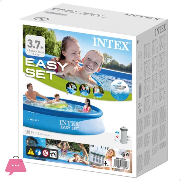 Intex Easy Set Swimming Pool Blue -12Ft x 30 Inch - 28132