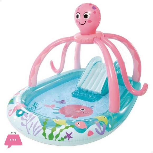 Intex Friendly Octopus Pool Fancy Play Center - 56138