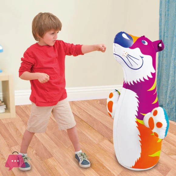Intex Inflatable Air Up 3D Bop Bag 38 inch x 17.5 inch - Age 2+ - 44669