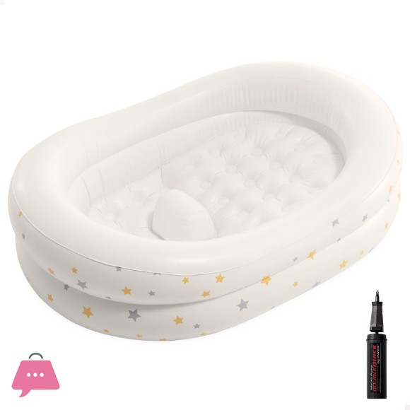 INTEX Inflatable Baby Bathtub with Pump - 48523