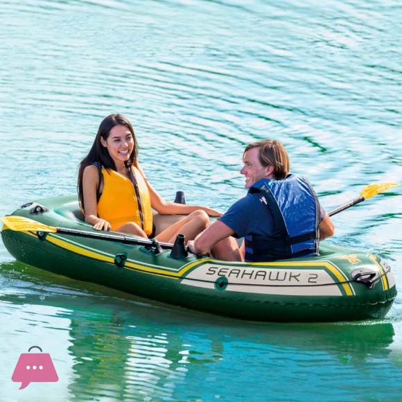 Intex Inflatable boat Seahawk-2 Set 236 x114 cm - 68347