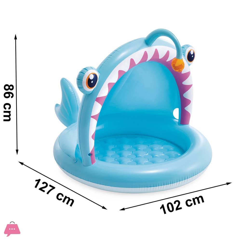 intex-inflatable-children’s-fish-pool-with-sun-canopy-127x102x86-cm---58419