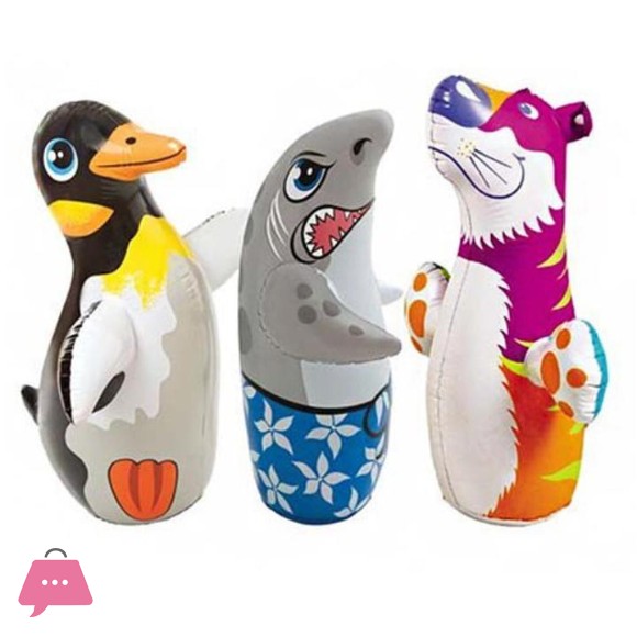 Intex Inflatable Sand Fill 3D Bop Bag - 44670