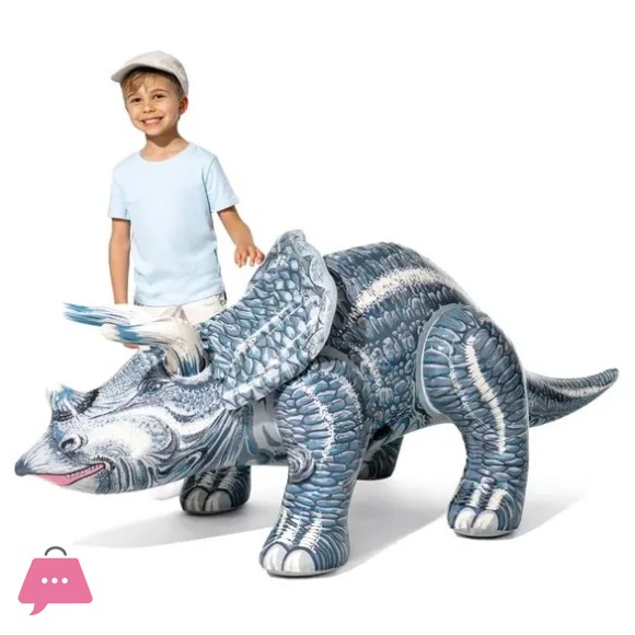 Intex Inflatable Triceratops Dinosaur - 48594