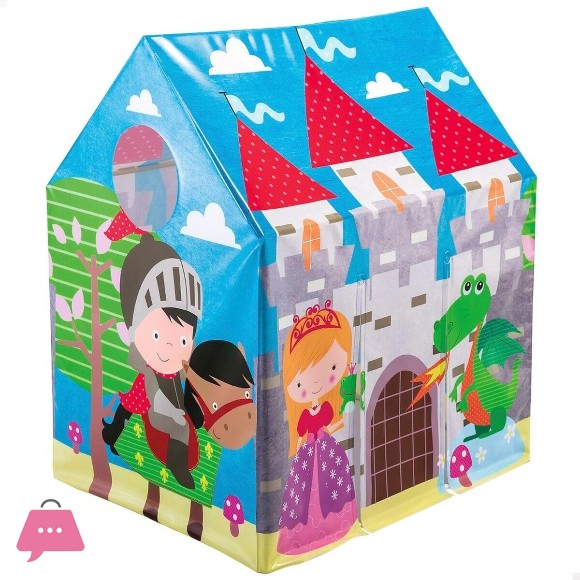Intex Jungle Fun Cottage Wendy Tent House, 37 x 29 x 42 - Inch - Age 3-6 - 45642