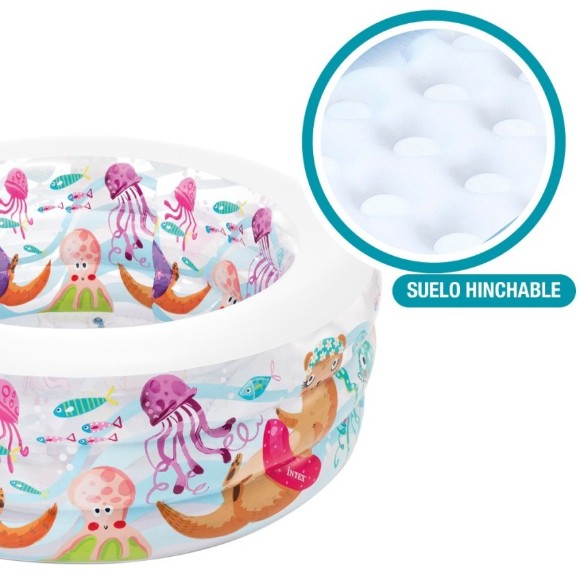 Intex Kids Aquarium Pool - 5 x 1.8 Feet - Age 3+ - 58480