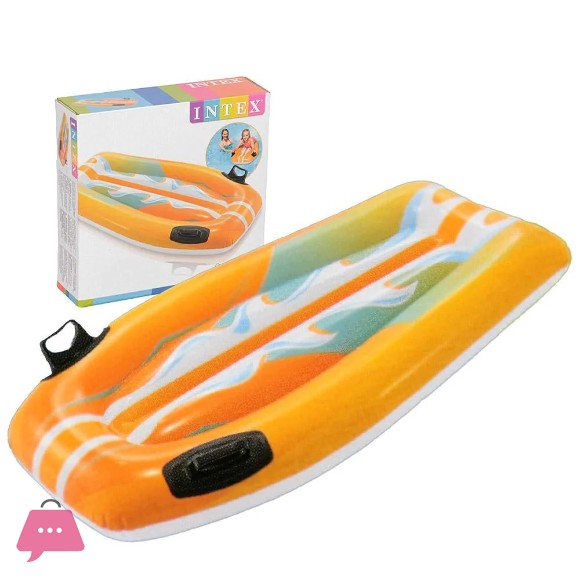 Intex Kids Swimming Pool Floating Aids Learn To Swim Joy Riders Toy 45x30Inch - 58165