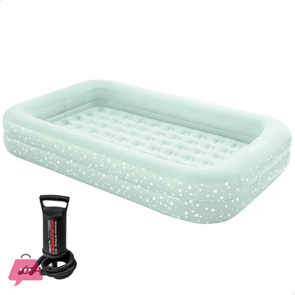 Intex Kids Travel Bed Set Air mATTRESS Bed With Hand Pump - 66810