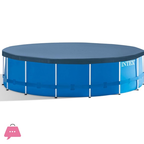 INTEX Metal Frame Pool Set Round 15ft x 48Inch - 28242
