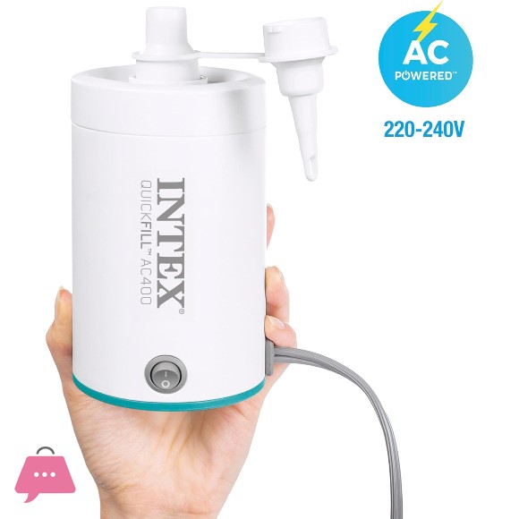 Intex QuickFill AC400 Electric Pump for Inflation and Deflation Plastic - 66646