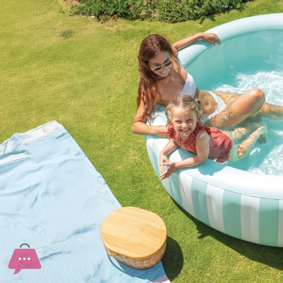 INTEX Round inflatable childrens swimming pool 5.5 Feet x 20 Inch - 56182