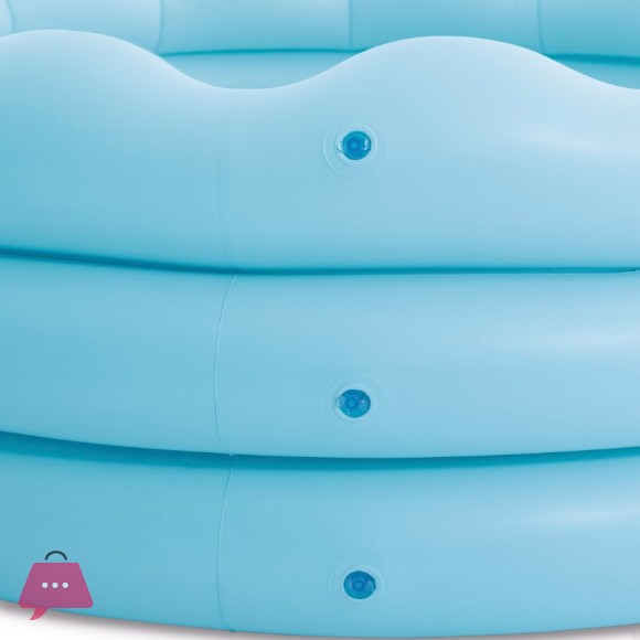 INTEX Round Inflatable Childrens Swimming Pool 168 x 45 cm - 56191