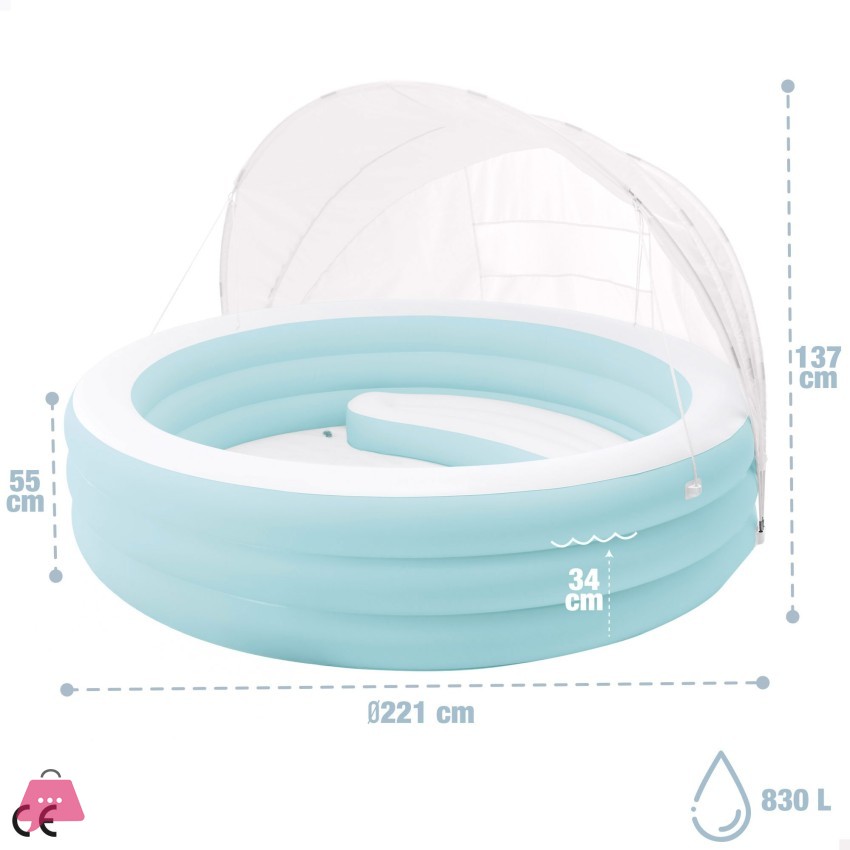 intex-round-inflatable-childrens-swimming-pool---57195