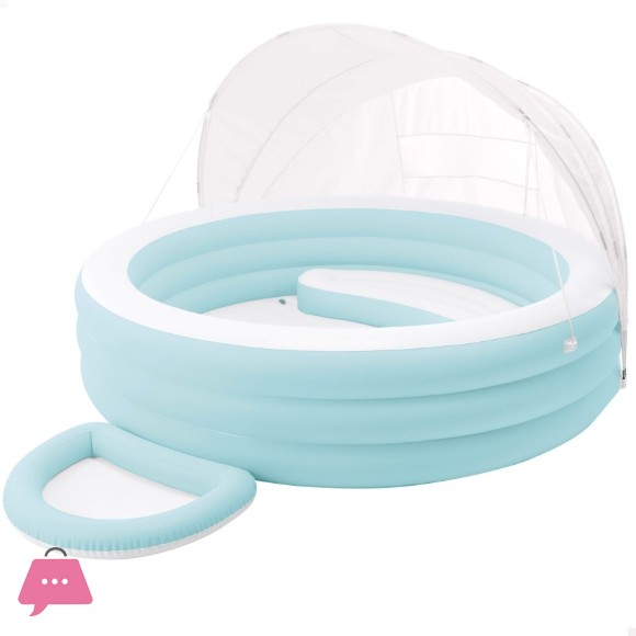 INTEX Round Inflatable Childrens Swimming Pool 9 Feet - 57195