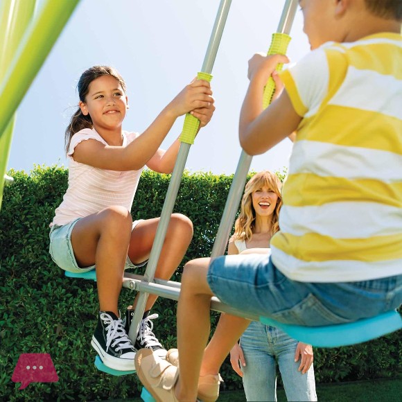 Intex Saucer & Swing Dlx 5 Features Set - 73995