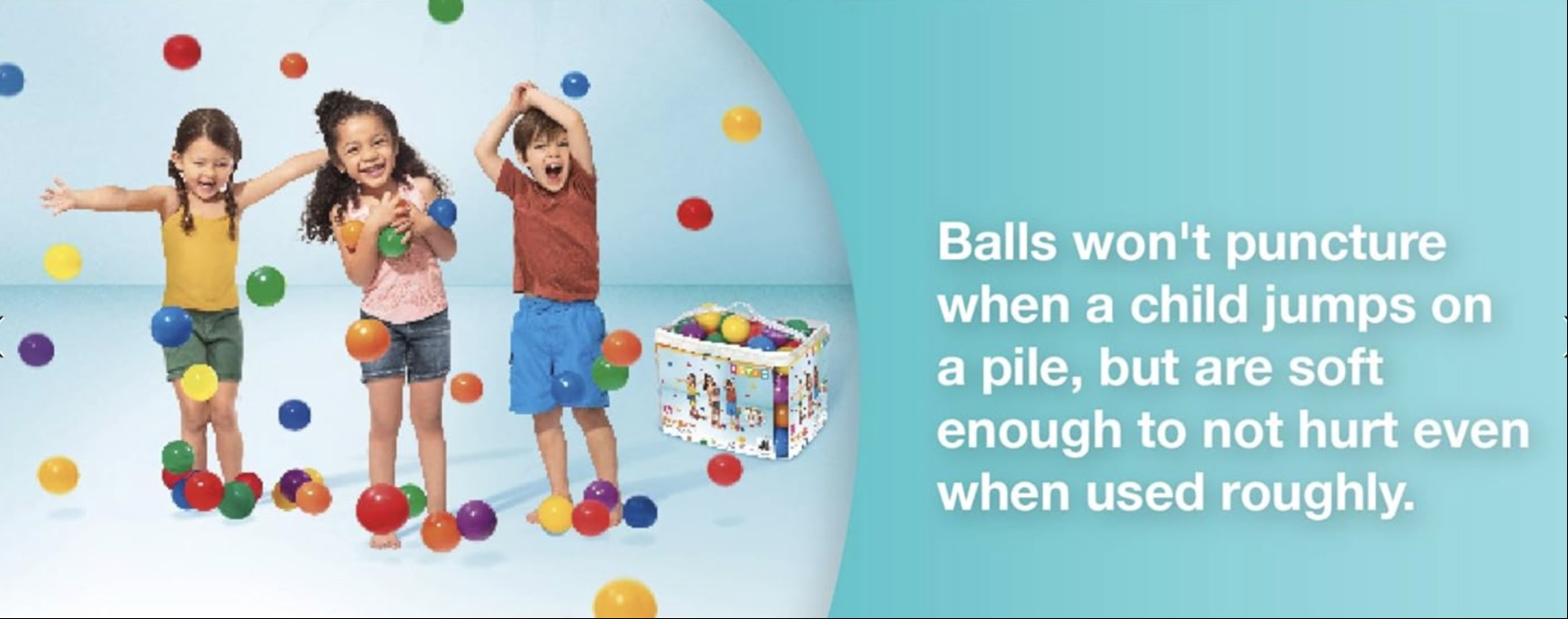 intex-set-of-100-coloured-balls-diameter---6.5cm---49602