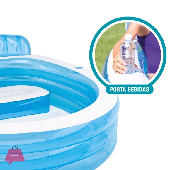 Intex Swim Center Family Lounge Pool - 57190