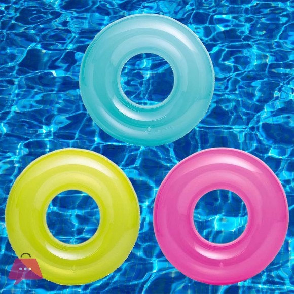 Intex Transparent Tube Swim Ring 30 Inch - 59260