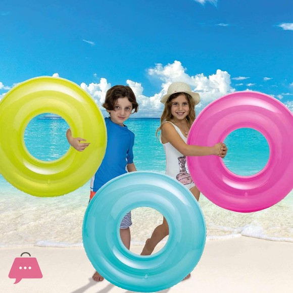 Intex Transparent Tube Swim Ring 30 Inch - 59260