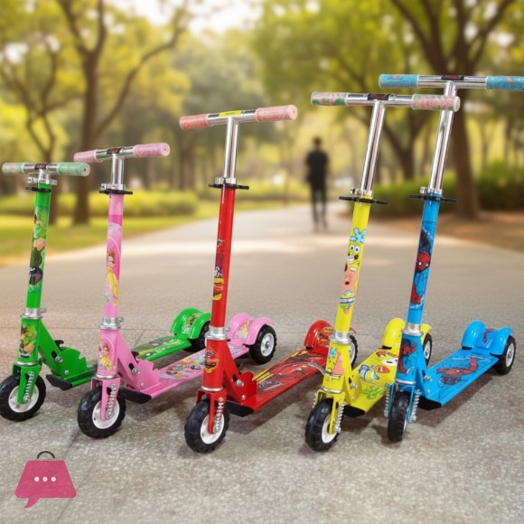 Shopino Kids Scooter - Bacchon ki Scooty - 3 Wheel - 3 to 10 Years