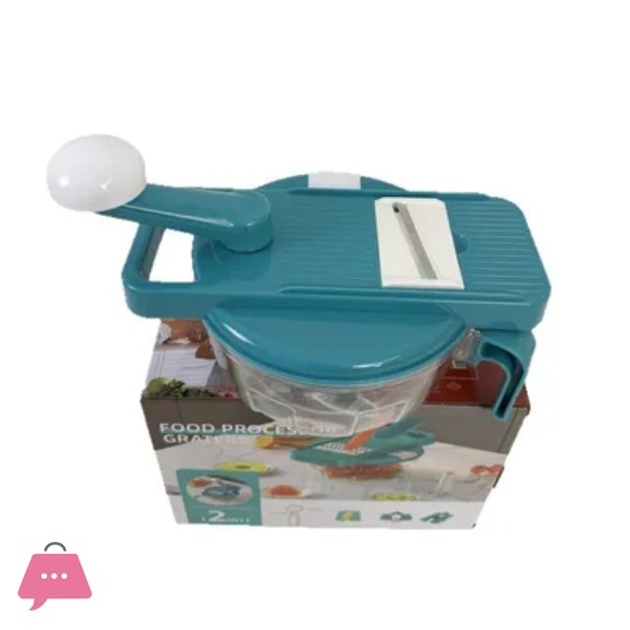 7 in 1 Manual Food Processor Grater Cutting Machine