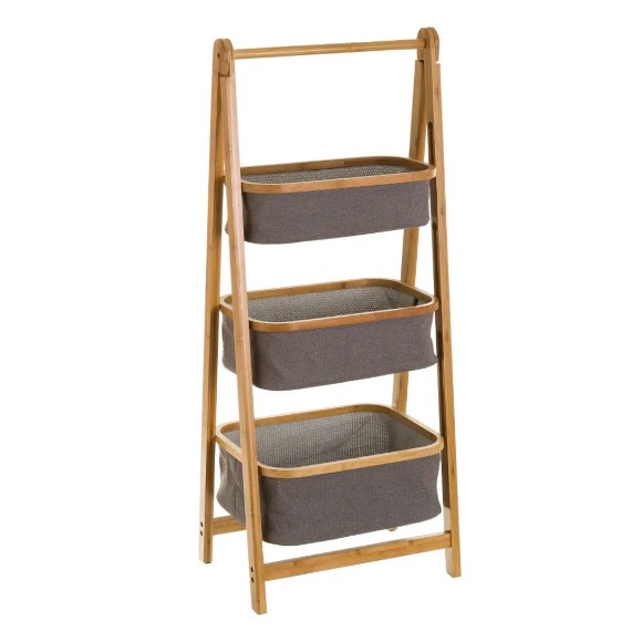 2-3 Tier Bamboo Storage Basket