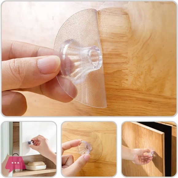 6pcs Drawer Handle Magnetic Locker Accessories Furniture Knobs