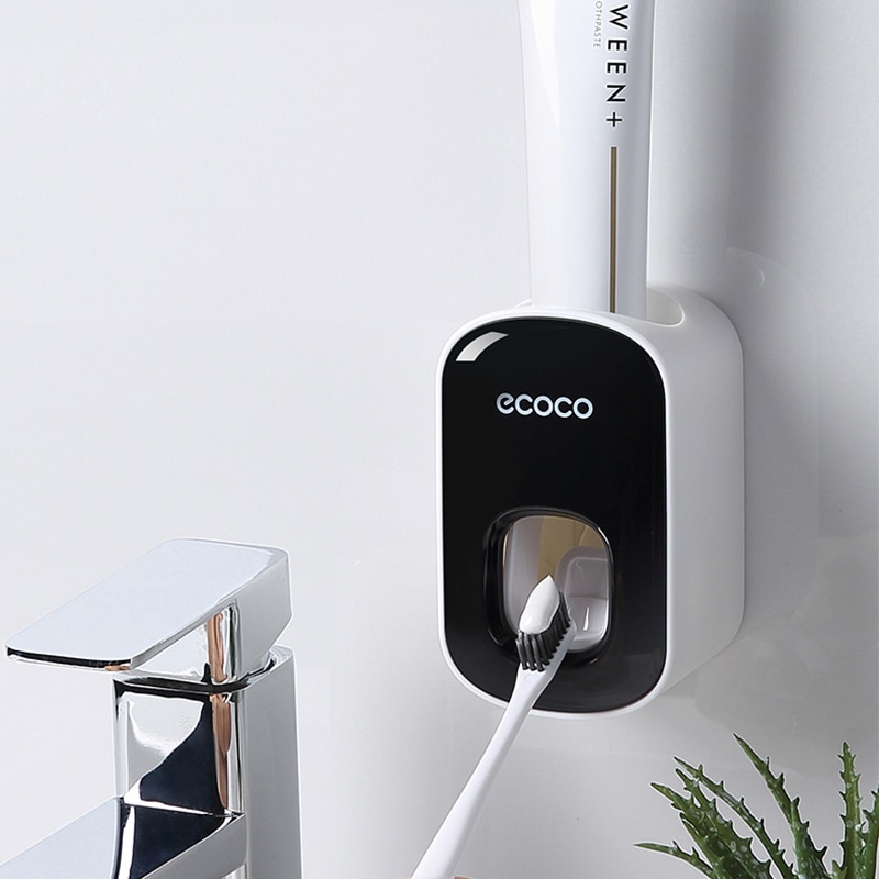 Ecoco Automatic Toothpaste Dispenser Wall Mount