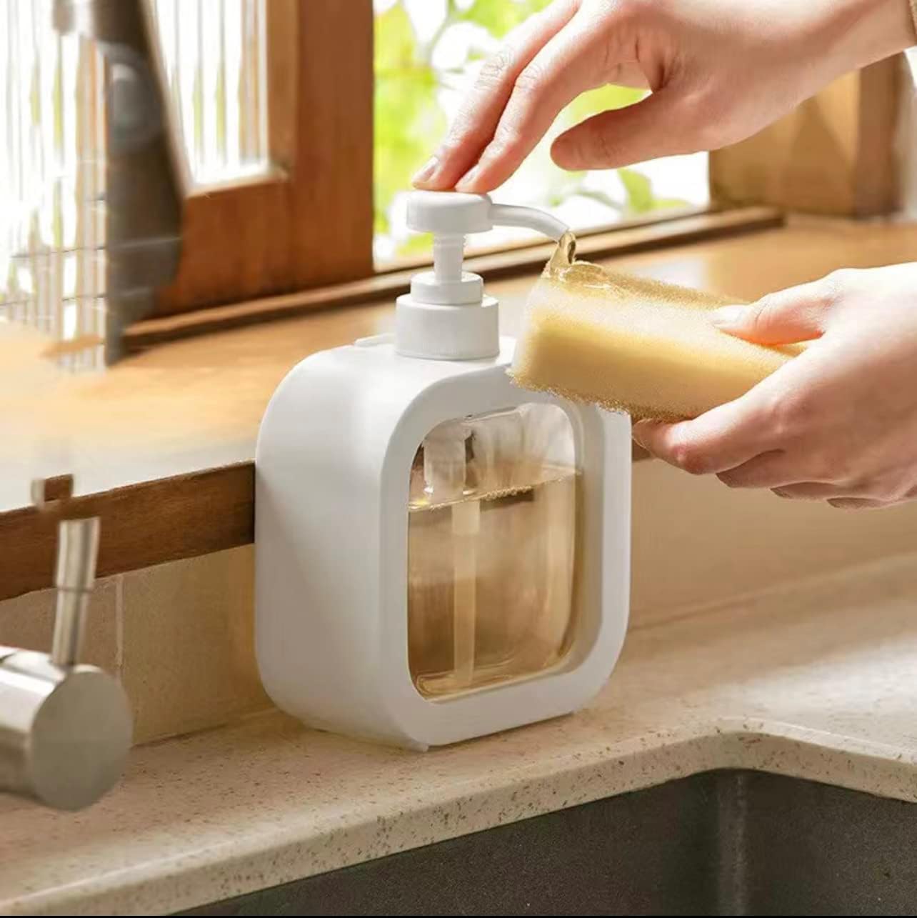 Refillable Soap Dispenser for Kitchen and Bathroom 500ml