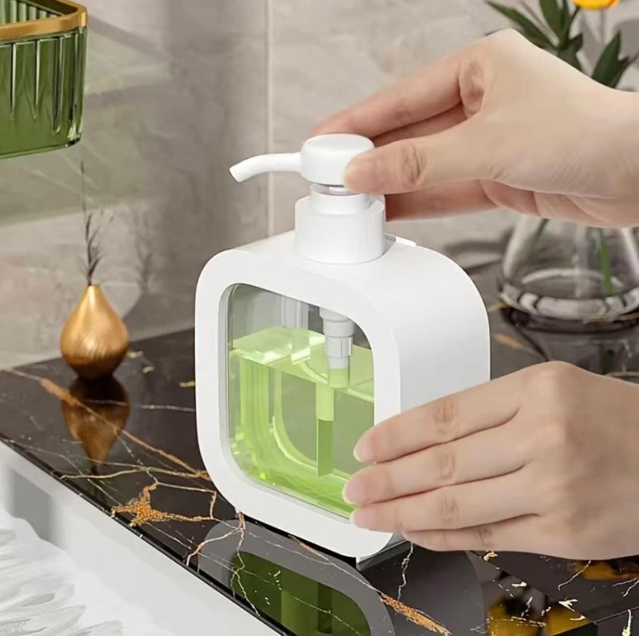 Refillable Soap Dispenser for Kitchen and Bathroom 500ml