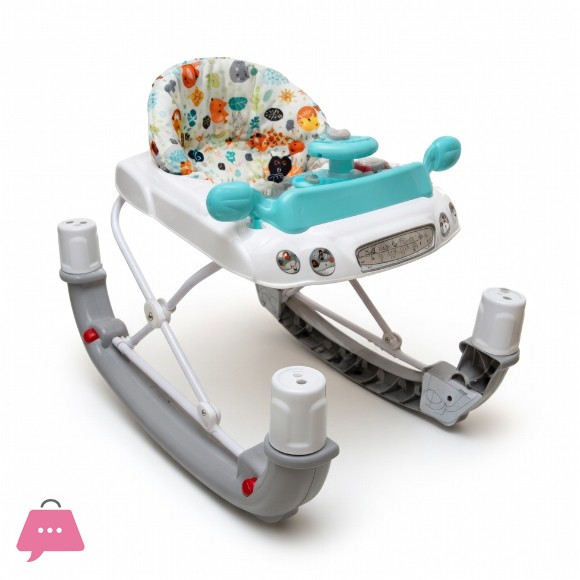 Babyhood 2-in-1 Convertible Baby Walker