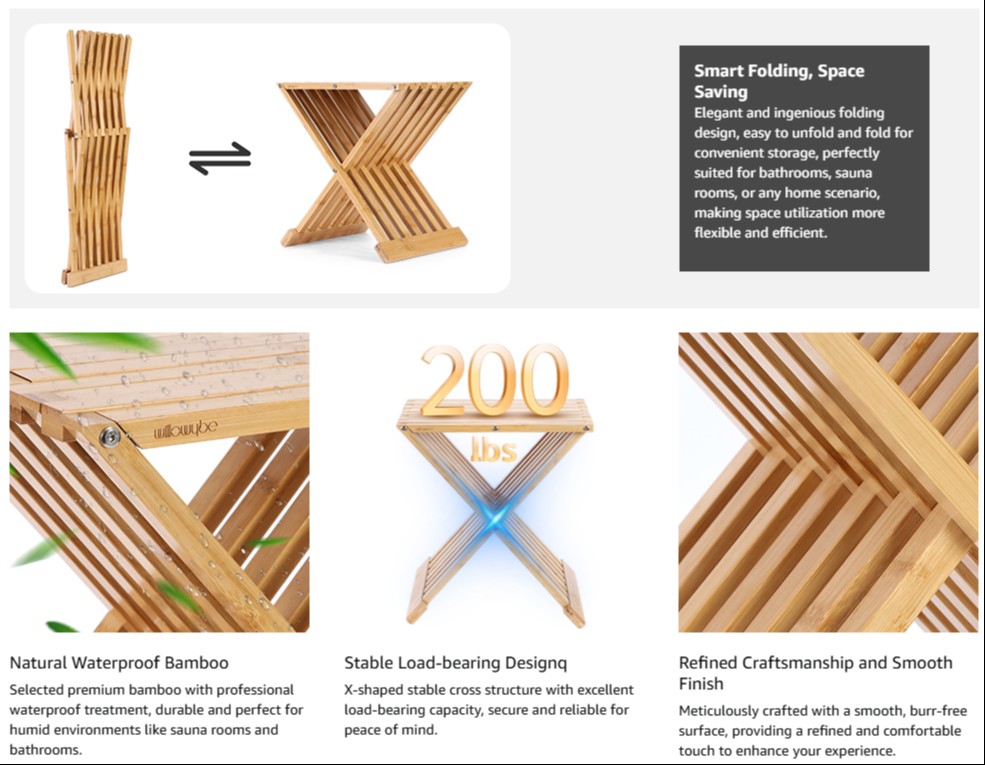 bamboo-waterproof-folding-stool-multi-use-seat-for-bathroom-and-steam-sauna-room