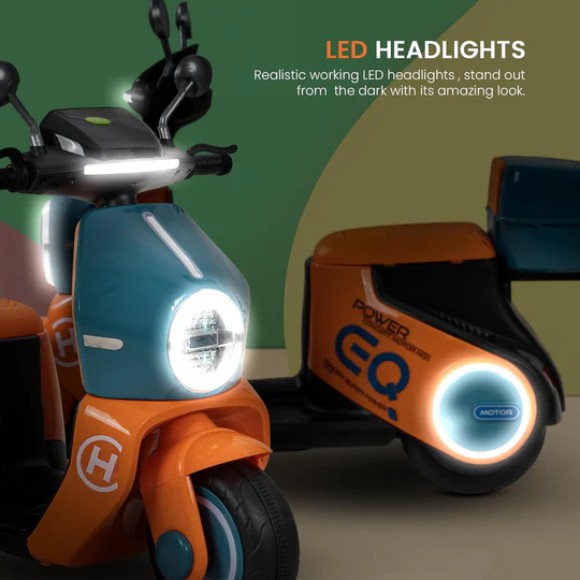 Battery Operated Bike for Kids Ride on Toys Kids Bike Scooty