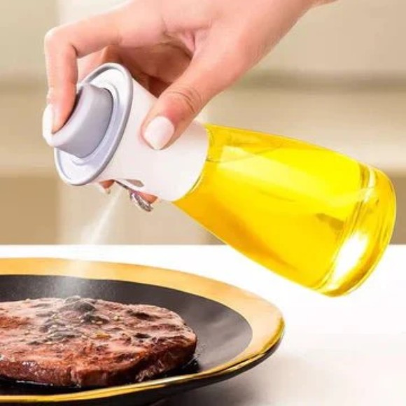 Cooking Oil Dispenser For Air Fryer BBQ, Salad Grilling - 180ml