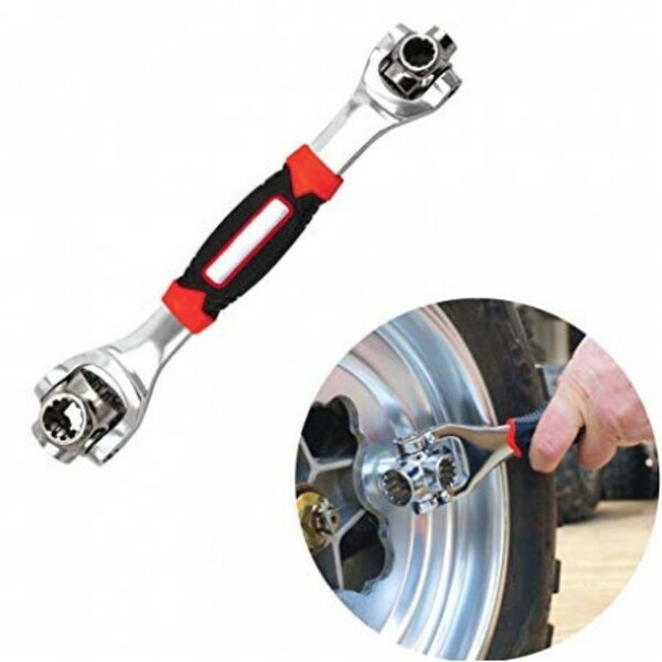 48-In-1 Universal Multi-Function Wrench 360 Degree Rotary Adjustable Spanner
